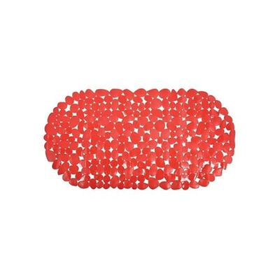 MSV "Pebbles" Badmat, Rood, 68 x 35 cm