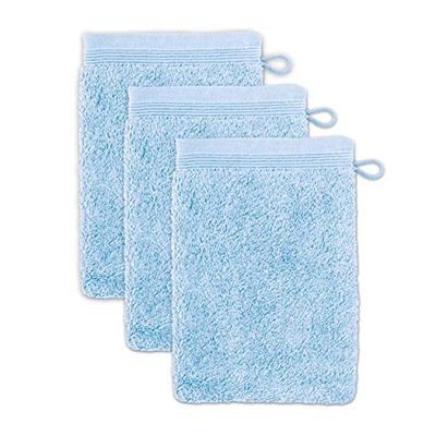 Möve wash Glove, Aquamarine, 15 x 20 cm