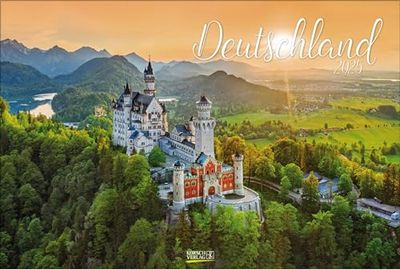 Deutschland 2025: Großer Foto-Wandkalender mit Bildern aus Deutschland. Travel Edition mit Jahres-Wandplaner. PhotoArt Panorama Querformat: 58x39 cm.