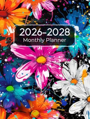 2026-2028 Monthly Planner: 3 Year From January 2026 To December 2028 With Inspirational Quotes