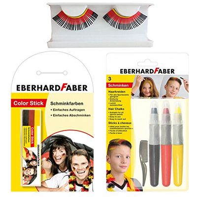 Idena Germany Football World Cup Beauty Fan Set