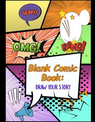 Blank comic book: Draw your story