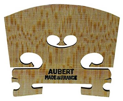 Aubert 405203 Violin Bridge Mirrored Wood 1/2 Foot Width 36 mm