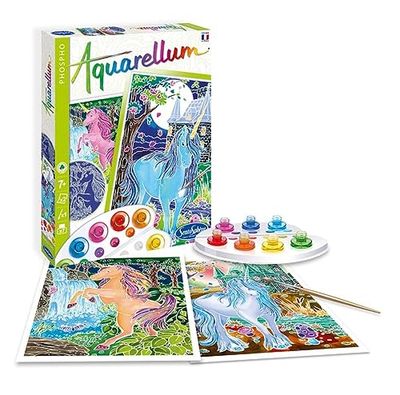 Sentosphère -Aquarellum - Unicorni (Fosforescenti)
