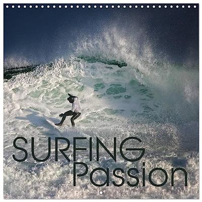 Surfing Passion (Wall Calendar 2026 12" x 24" / 30 x 60 cm (open)) CALVENDO 12 Month Wall Calendar