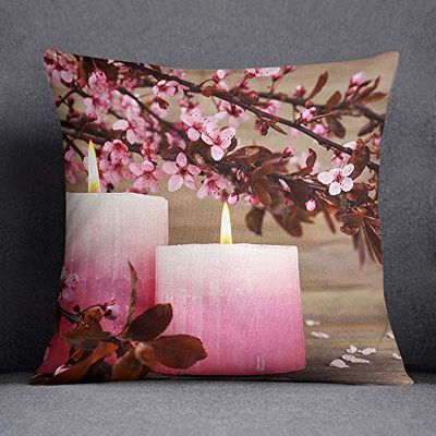 Bonamiason Decoratieve kussenslopen 45x45 cm, Kussenhoezen Bank, Decoratieve Kussenhoesjes, Kussensloop Sierkussen Kerstmis - Ontworpen en geproduceerd in Turkije