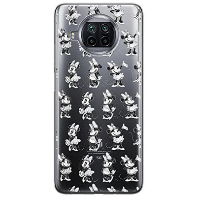 ERT GROUP mobiltelefonfodral för Xiaomi REDMI NOTE 9T originalt och officiellt licensierat Disney mönster Minnie 018 optimalt anpassad till formen på mobiltelefonen, gedeeltelijk transparant