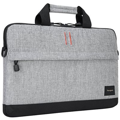Targus TSS63204CA 15.6" Maletín Negro, Gris maletines para portátil - Funda (39,6 cm (15.6"), Maletín, Negro, Gris, Poliéster, 393,7 mm, 44,5 mm)