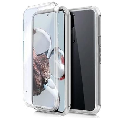 Cool 3D Silicone Case for Xiaomi 12T / 12T Pro (Transparent Front + Back)