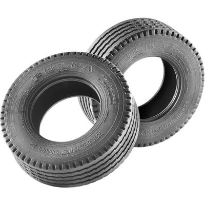 Carson 500907012 1:14 Fulda Multitonn 2 pneumatici larghi (2) – accessori per modellismo, camion, modello RC, pneumatici RC