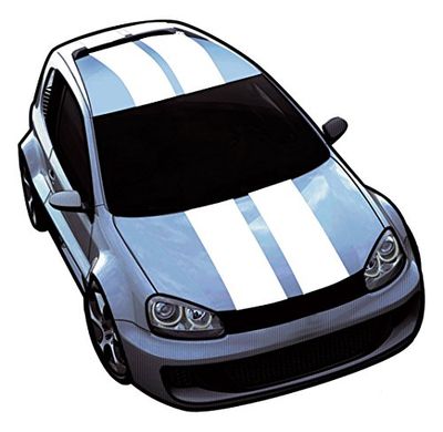 Avisa ViperStripes white - set of 2 pieces - length 500cm / width 10cm