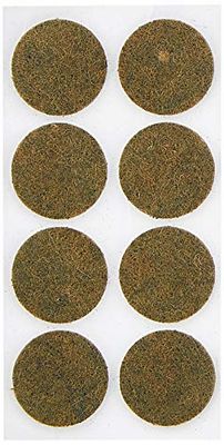 Fackelmann 62703 Felt Pads, Brown, 8 Units