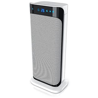Brandson - Ventilatorkachel met afstandsbediening - keramische ventilatorkachel badkamer energiebesparend, stil - snelverwarming met oscillatiefunctie - 2x warmtestanden - timer - verwarming