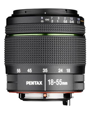 Pentax 18-55 mm F/3,5-5,6 AL WR - Alvo para Pentax (distância focal 28-85 mm, abertura f/3,5) cor preta