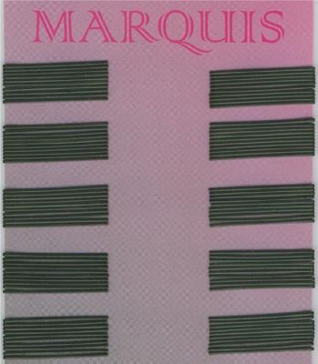 Efalock Professional Marquis brown haarklem, per stuk verpakt, 1 x 100 stuks