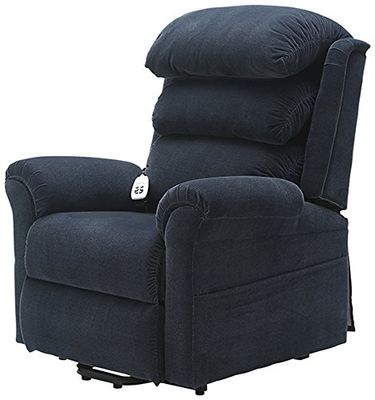 Walmesley double moteur murale Hugger Rise & Chaise inclinable – Bleu chenille