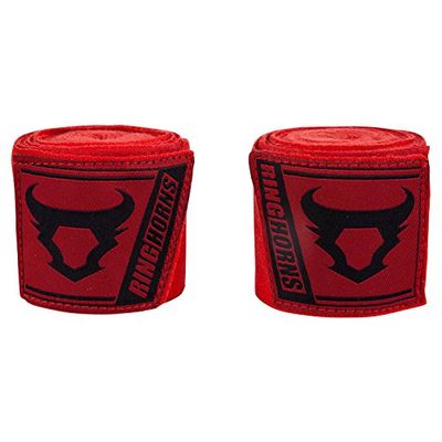 Ringhorns Unisex Adult Charger Handwraps - Red, 2, 5m