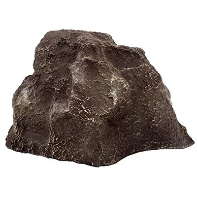 Backyard X-Scapes Kunstmatige Rock Faux Rock Pomp Cover Holle Landschap Decoratie Kunstmatige Rock Cover Glasvezel Geschilderde Mock Rock Kleine Rivier Bruin 9" H x 13" B x 16" L, Wen-ROC-RB1