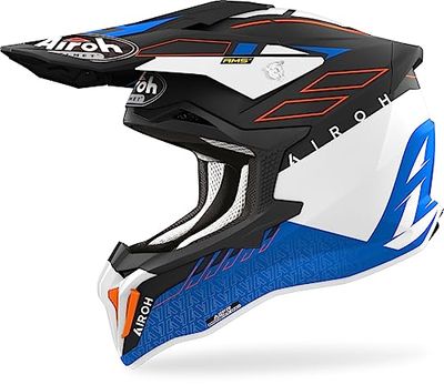 Airoh Motorcycle Helmet Strycker Skin Orange Matt L