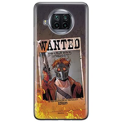 ERT GROUP mobiltelefonfodral för Xiaomi REDMI NOTE 9T originalt och officiellt licensierat Marvel mönster Star Lord 001 optimalt anpassad till formen på mobiltelefonen, fodral tillverkad av TPU-plast