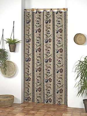 Martina Home Cortina TRABILLAS ALPUJARRA Flor 140X260 - Unico