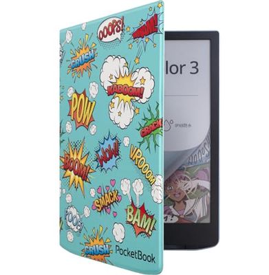 Pocketbook Flip Cover - Comic Print 7,8"