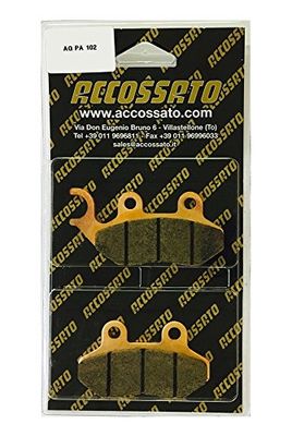 aCCOSSATO agpa102or-71 Plaquette de Frein, Set de 2