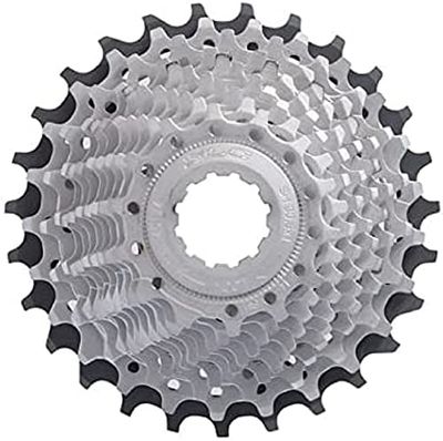 XLC Unisex – vuxen 11-fack Xtralight tandkranskassett, silver, en storlek