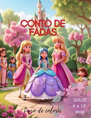 Conto de Fadas: Livro para colorir