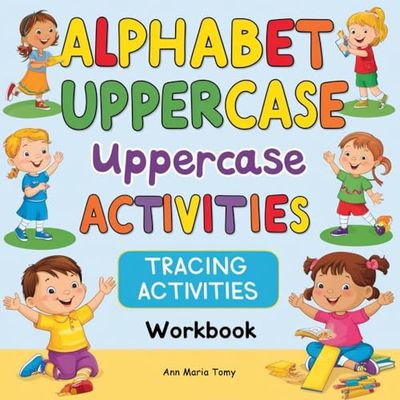 Alphabet Uppercase and Lowercase Tracing Activities Workbook