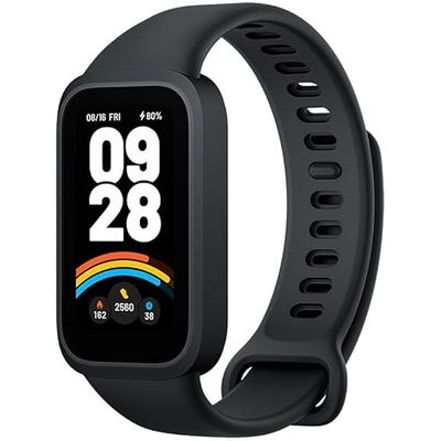 Xiaomi Smart Band 9 Active activiteitenarmband, 1,47 inch TFT-display, 100 sportmodi, tot 18 dagen batterijduur, zwart, 1, 1