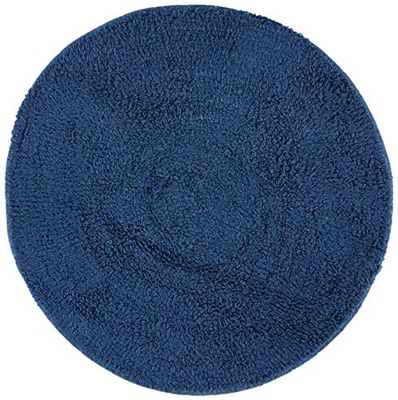 MSV Tapis de Bain Bleu foncé Unique