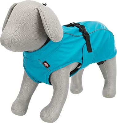 Trixie 680207 Vimy - Raincoat, size L, color Turquoise blue