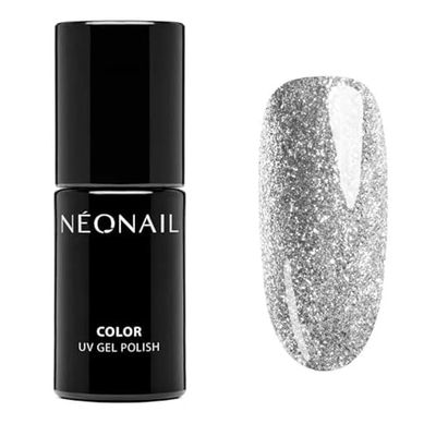 NeoNail Vernis à Ongles UV - Think Blink - Vernis à Ongles UV Lacquer Gel Polish Soak Off (6312-7 Twinkle White), 7.2 ml