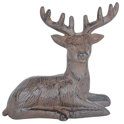 Fallen Fruits Ltd TT199 Resting STAG CAST IJzer, Bruin