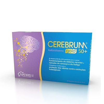 Natiris Cerebrum Gold 50 + 20Amp Natiris 1 Unit 200g