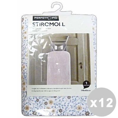 Stiromoll Lot de 12 Serviette pour Table à Repasser, pluricomposto, Multicolore, Taille Unique