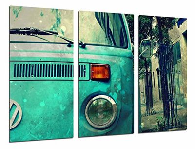 Poster fotográfico carrinha volaEstilo vintage tamanho total: 97 x 62 cm XXL
