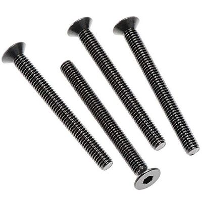 Platte kop zeskant-machineschroef 4x40mm 4x4 (4)