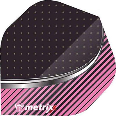 Bull's Metrixx Flights A-Standard, Nero/Rosa