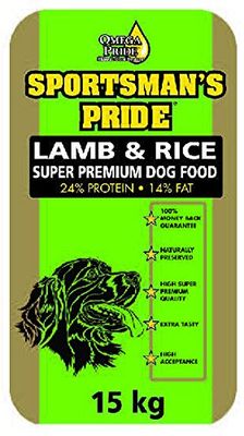 Sportsman 's Pride Agnello alimento per Cani – 15000 Gr