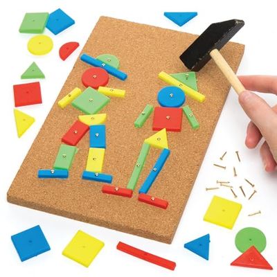 Baker Ross- Kit para Crear Decoraciones con Martillo (Pack Individual) -Manualidades Infantiles