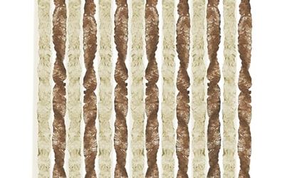 Brunner Chenille curtain 56x185cm (dark brown/beige brown)