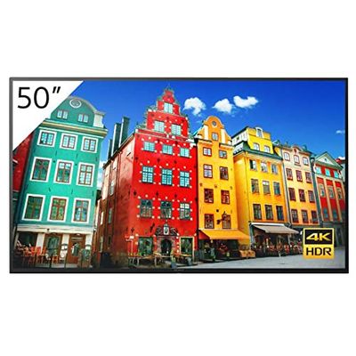 SONY FW-50BZ30J affichage de messages Panneau plat de signalisation numérique 127 cm (50") VA Wifi 440 cd/m² 4K Ultra