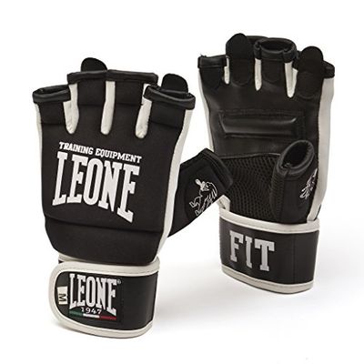 LEONE 1947 Karate Fit Handskar, Unisex vuxen, Svart, S, GK093