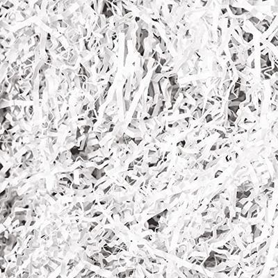 Confezione regalo Protezione carta triturata & decorazione Materiale 100g Bianco