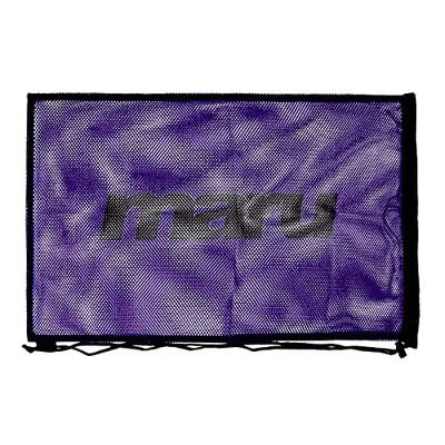 Maru Mesh zwemtas, voor mannen, vrouwen en kinderen, essentiële accessoires voor sport of PE trainingsapparatuur en natte kitrugzak (paars, één maat) A3344