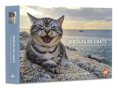 Agenda - Calendrier Drôles de chats 2024