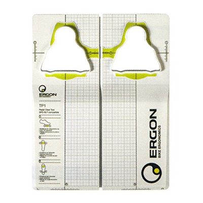 Ergon 4800001, Ajustador de sapatos de bicicleta unissexo para adultos, branco (branco), tamanho padrão