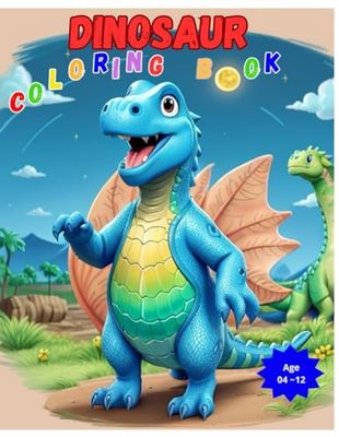 Dinosaur Coloring Book: Realistic Dinosaur Designs: Livro de colorir jogadores de futebol
